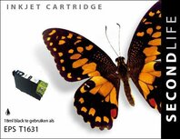 Secondlife inkt Epson T1631 Black