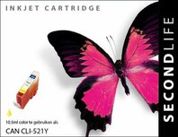 Secondlife inkt Canon CLI 521 Yellow