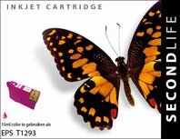 Secondlife inkt Epson T1293 Magenta