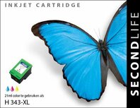 Secondlife inkt HP 343 XL Color