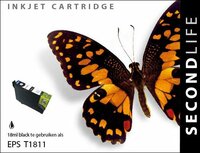 Secondlife inkt Epson T 1811 Black