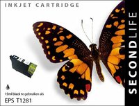 Secondlife inkt Epson T1281 Black