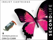 Secondlife inkt Canon CLI 526 Black