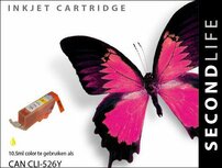 Secondlife inkt Canon CLI 526 Yellow