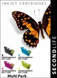 Secondlife inkt Multipack Epson T1291 T1292 T1293 T1294 