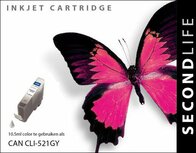 Secondlife inkt Canon CLI-521 Grey