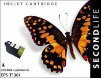 Secondlife inkt Epson T1301 Black