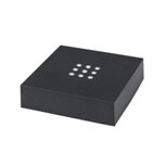 Sokkel witte leds batterijen 76x76x20 mm