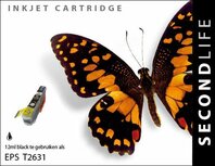 Secondlife inkt Epson T 2631 Photo Black