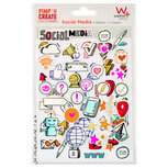Walther Social Media Sticker Set ST7005