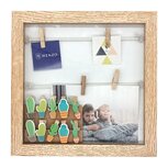 Henzo fotolijst Diorama 25x25x3 cm bruin