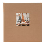 Goldbuch Bella Vista 27619 hazelnoot fotoalbum 30x31cm zwarte bladen