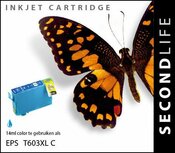 SecondLife Epson 603 XL Cyan