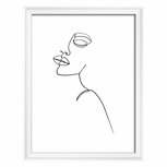 Walther Silhouette 15x20cm wit fotolijst