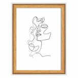 Walther Silhouette 13x18cm natuur fotolijst