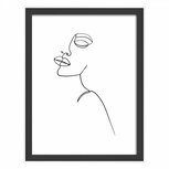 Walther Silhouette 15x20cm zwart fotolijst