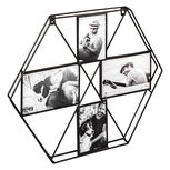 Walther fotolijst Vincent zwart metaal FN400B