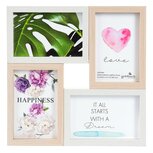 Goldbuch collage fotolijst Verona 4 x 10x15 foto&#039;s 920778