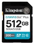 Kingston SDXC Card 512GB Canvas Go! Plus Gen4 U3 V30 200MB/s