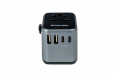 Verbatim UTA-03 Universal Travel Adapter incl USB-A+USB-C
