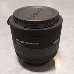 Sigma Apo tele converter 2x voor Nikon