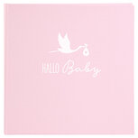 Goldbuch Hello Baby Ooievaar roze 24203