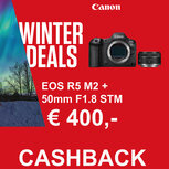 CANON EOS R5 MARK II + RF 50mm F1.8 STM