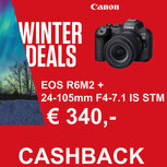 Canon EOS R6 Mark II body + RF 24-105mm F/4 L IS USM