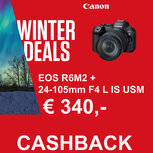 Canon EOS R6 Mark II body + RF 24-105mm F/4 L IS USM