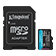 Kingston MicroSDXC Card 64GB Canvas Go! Plus Gen4 U3 V30 200MB/s