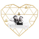 Walther fotolijst Wired Heart goud FN275G