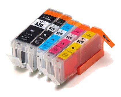 Secondlife inkt Multipack Canon PGI-570 &amp; CLI-571 XL serie