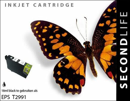 Secondlife inkt Epson T2991 Black