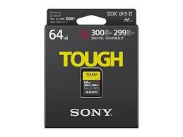 Sony SDXC UHS-II Card 64GB R300 W299