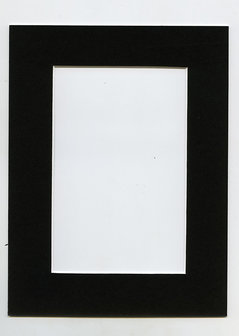 exotisch logboek autobiografie Passepartout 50x70 - 40x50 kleur zwart - Foto Leenarts