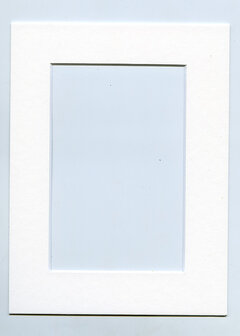 Naschrift Stamboom capaciteit Passepartout 20x30 - 15x20 kleur wit - Foto Leenarts