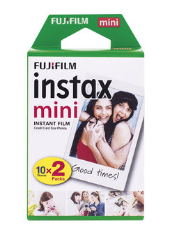 Fujifilm Instax mini 2x 10 pak direct klaar film