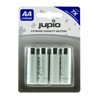 Jupio Lithium batterijen AA 4 stuks