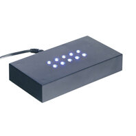 Sokkel witte leds netstroom 110x60x20 mm