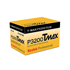 Kodak T-max P3200 135-36 zwart wit fotorolletje