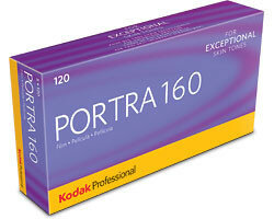 Kodak Portra 160 ISO rolfilm 5-pak