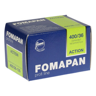 Fomapan Action 400 Prof  zwart - wit 135-36
