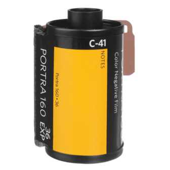 Kodak Portra 160 ISO 135-36 - 1 film bulkverpakking