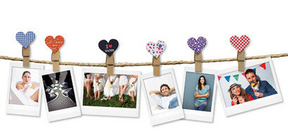 Fujifilm fotodraad Instax clips "hartjes"
