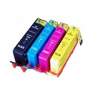 Multipack  Secondlife inkt HP 364 BK, C, M en Y