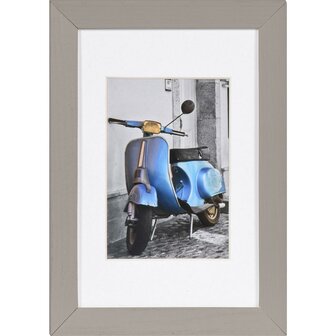 Henzo Umbria 10x15 cm fotolijst grijs bruin