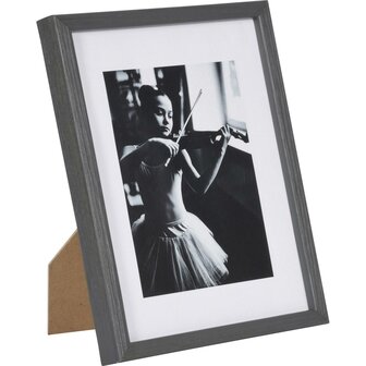 Henzo fotolijst Viola 10x15 cm dgrijs