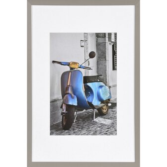 Henzo Umbria 30x45 cm fotolijst grijs bruin
