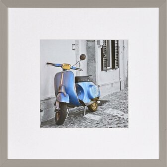Henzo Umbria 30x30 cm fotolijst grijs bruin