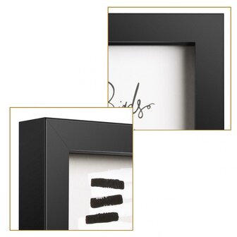 Henzo fotolijst Piano 2x 13x18 cm zwart
